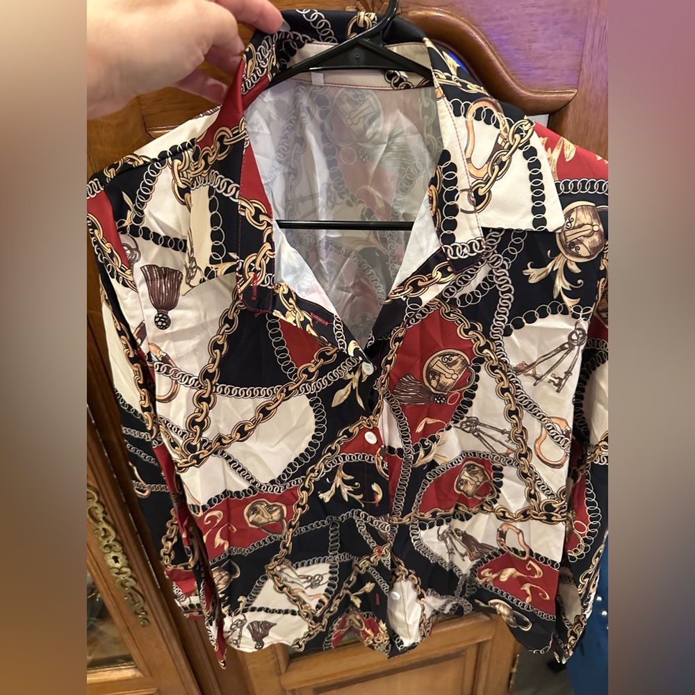 PREMIUM LUXE LOOK MULTI COLOR TOP - Picture 5 of 9